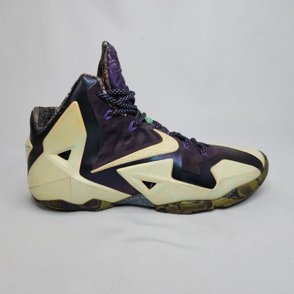 Nike LeBron 11 Gator King All-Star Men's Size 9.5 Basketball Shoes 647780-735 - Picture 7 of 13